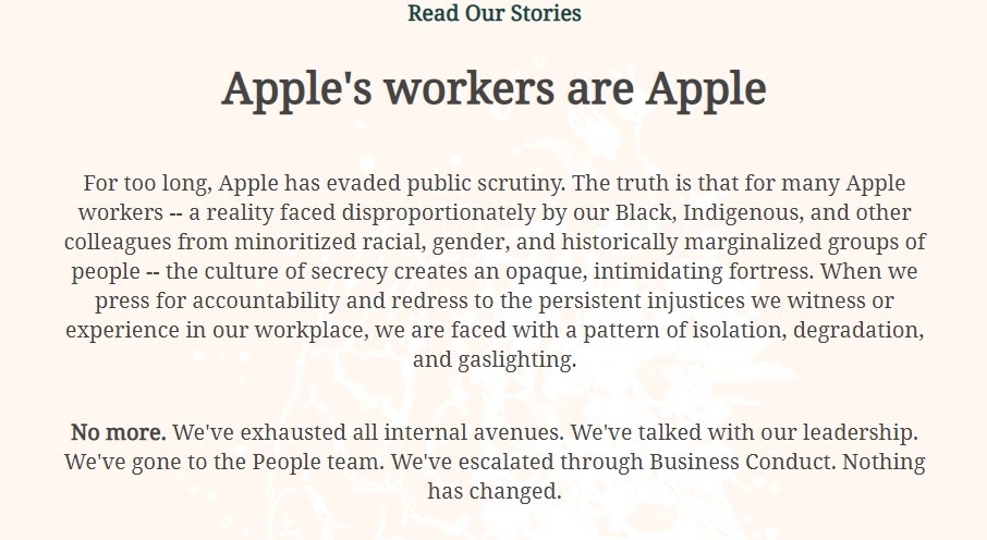 员工可以讨论薪资、工时吗？带你了解苹果‘ ＃AppleToo ’争议 数码科技 图2张