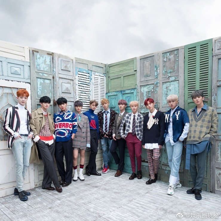 暌违2年11个月...Wanna One 10缺1合体了！ 金在奂的tag超有团魂 娱乐资讯 图1张