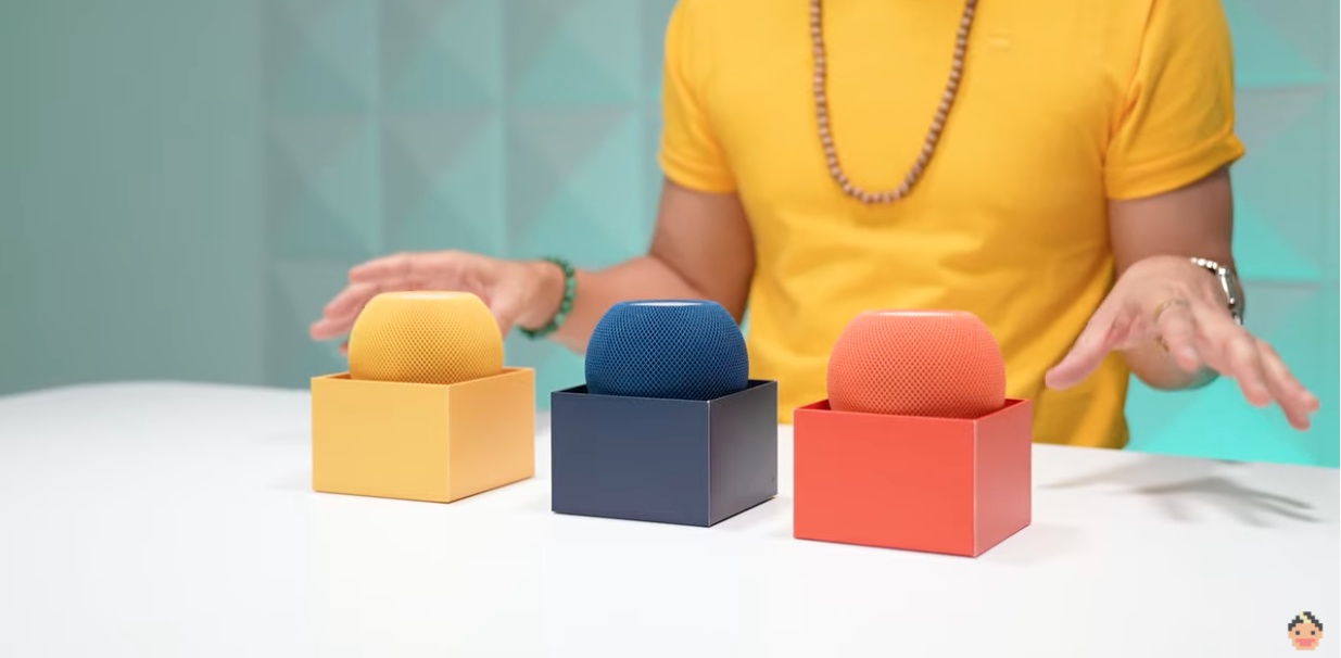 HomePod mini 新色苹果官网开卖!国外三色开箱超可爱! 内容图3 潮品文-大潮社旗下实时最新热点娱乐时尚数码等新闻资讯网站! HomePod mini 新色苹果官网开卖!国外三色开箱超可爱!