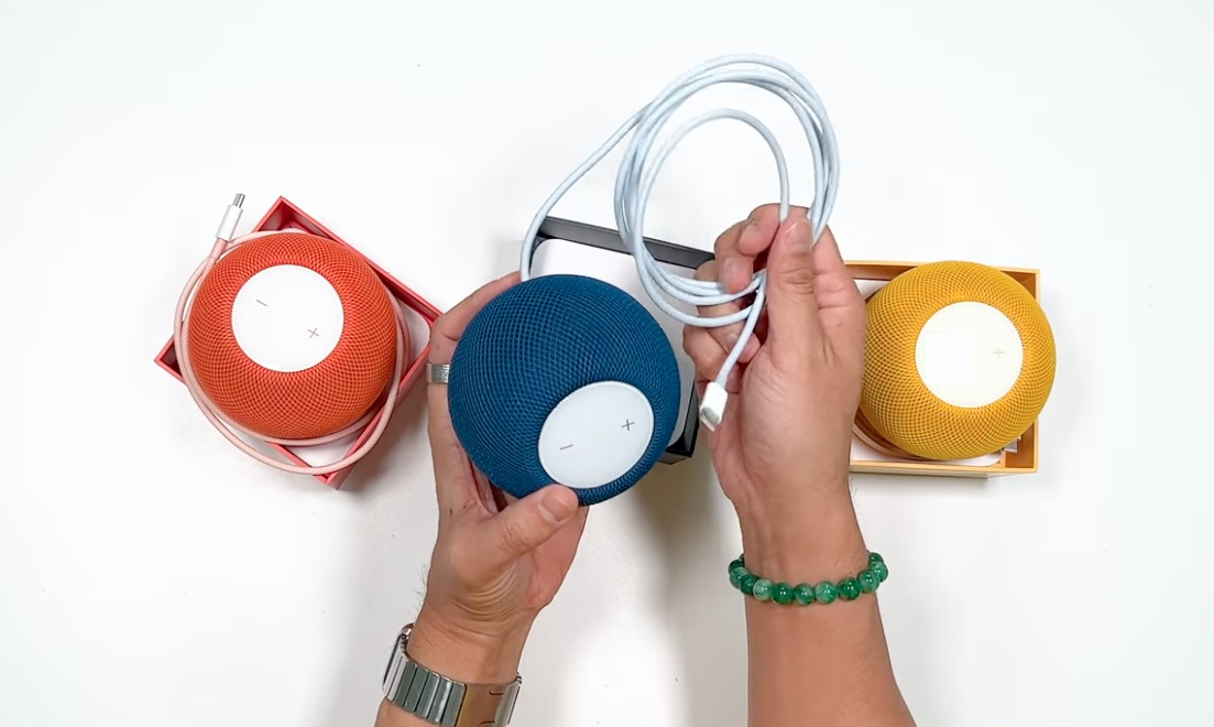 HomePod mini 新色苹果官网开卖!国外三色开箱超可爱! 内容图2 潮品文-大潮社旗下实时最新热点娱乐时尚数码等新闻资讯网站! HomePod mini 新色苹果官网开卖!国外三色开箱超可爱!