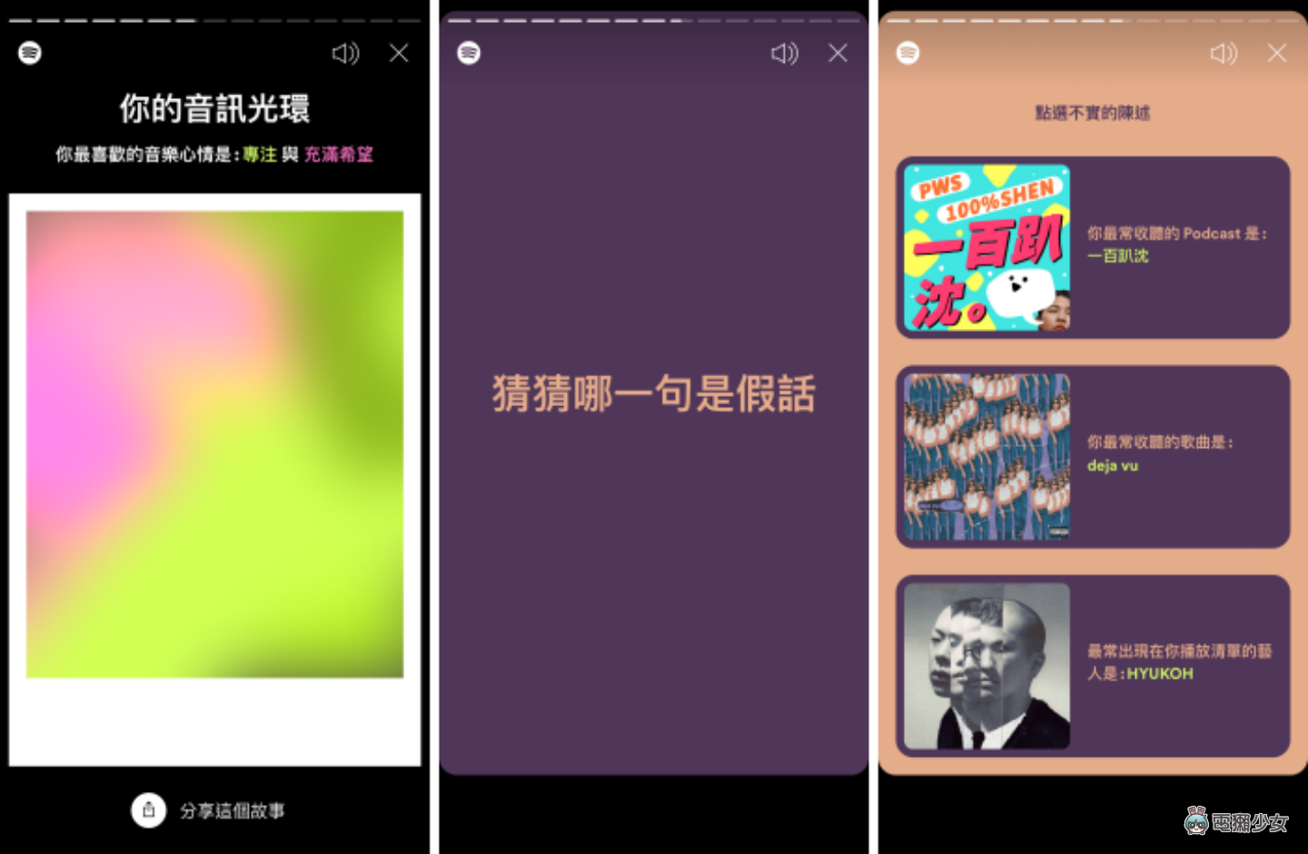 2021 年你听了哪些歌?Spotify 公布年度回顾榜单!周杰伦、瘦子 E.SO、邓紫棋蝉联榜首 内容图9 潮品文-大潮社旗下实时最新热点娱乐时尚数码等新闻资讯网站! 2021 年你听了哪些歌?Spotify 公布年度回顾榜单!周杰伦、瘦子 E.SO、邓紫棋蝉联榜首