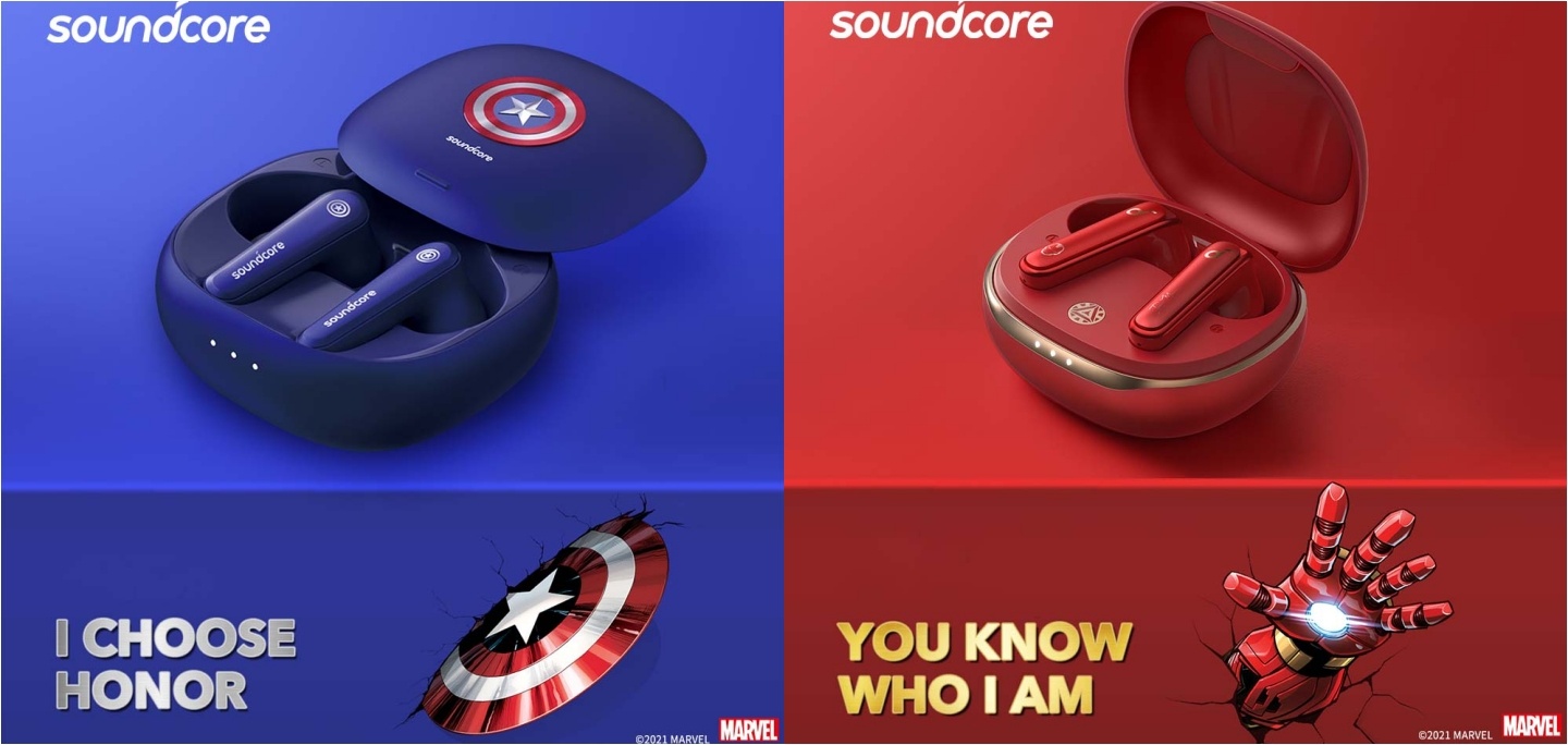 Soundcore 四款漫威英雄联名产品登台!蓝牙耳机和喇叭通通都有 内容图3 潮品文-大潮社旗下实时最新热点娱乐时尚数码等新闻资讯网站! Soundcore 四款漫威英雄联名产品登台!蓝牙耳机和喇叭通通都有