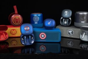 Soundcore 四款漫威英雄联名产品登台！蓝牙耳机和喇叭通通都有