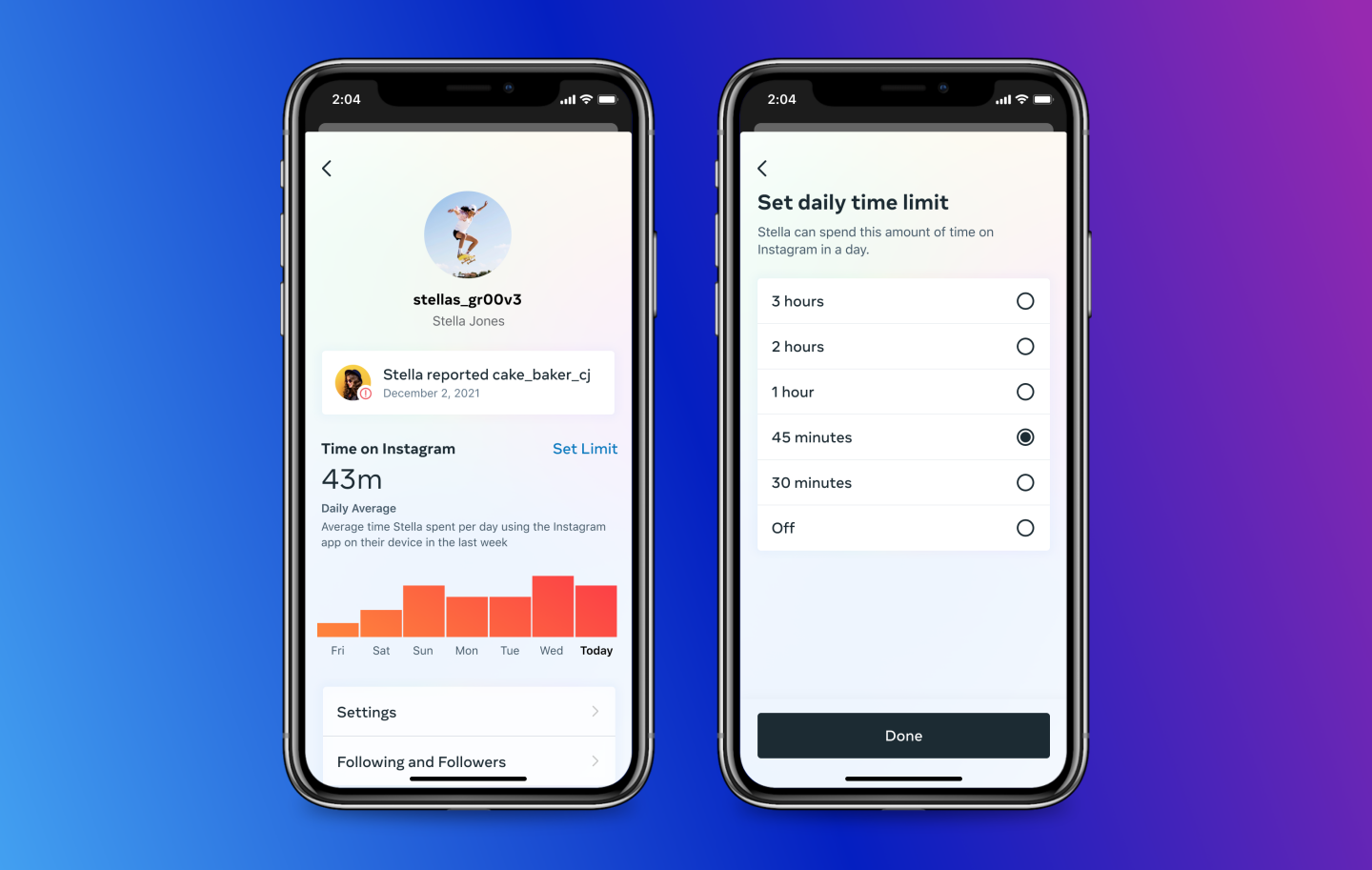 避免滑手机成瘾!Instagram 要推‘ 家长控制 ’功能,可限制青少年用户的使用时间 内容图1 潮品文-大潮社旗下实时最新热点娱乐时尚数码等新闻资讯网站! 避免滑手机成瘾!Instagram 要推‘ 家长控制 ’功能,可限制青少年用户的使用时间