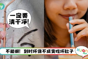 Tips|不能只用清水冲!环保吸管洗不干净小心喝出肠胃炎!