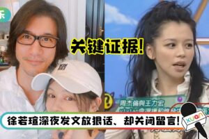 李靓蕾爆料长文疑暗指徐若瑄是王力宏出轨人妻！3大关键证据曝光