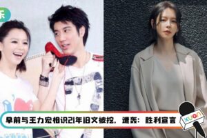 被映射是王力宏出轨人妻 徐若瑄反击：我没有对不起我先生