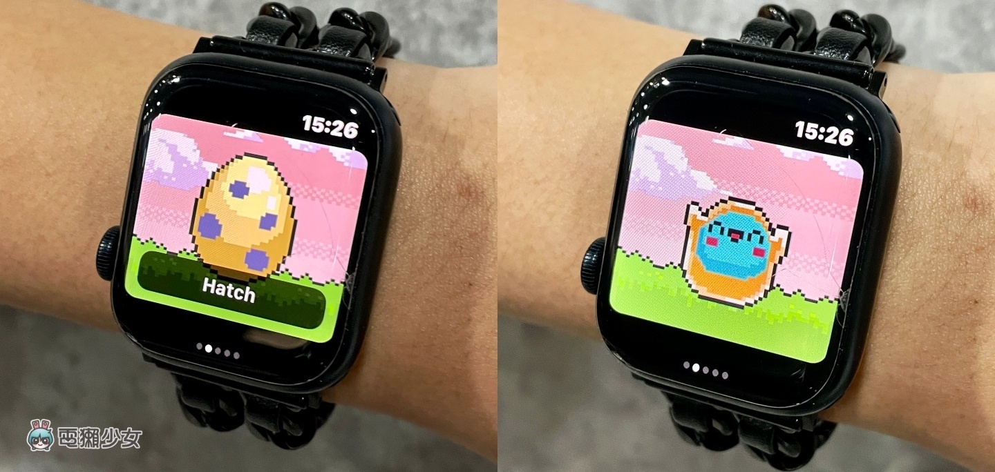 可爱又迷人的淘气角色!教你这招用 Apple Watch 来养经典的电子宠物 内容图3 潮品文-大潮社旗下实时最新热点娱乐时尚数码等新闻资讯网站! 可爱又迷人的淘气角色!教你这招用 Apple Watch 来养经典的电子宠物