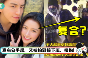 “大口吃菜”复合了？ 王马来西亚、蔡卓宜牵手逛街…路边搂抱超甜