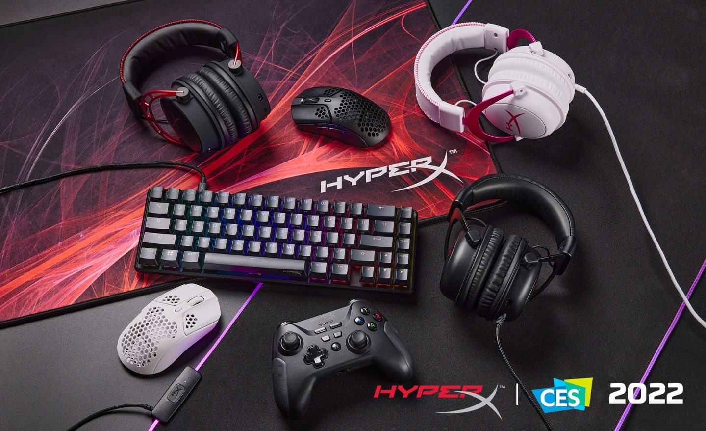 HyperX 带来六项全新电竞产品!包含耳机、鼠标、机械式键盘,还推出了首款游戏摇杆! 内容图1 潮品文-大潮社旗下实时最新热点娱乐时尚数码等新闻资讯网站! HyperX 带来六项全新电竞产品!包含耳机、鼠标、机械式键盘,还推出了首款游戏摇杆!
