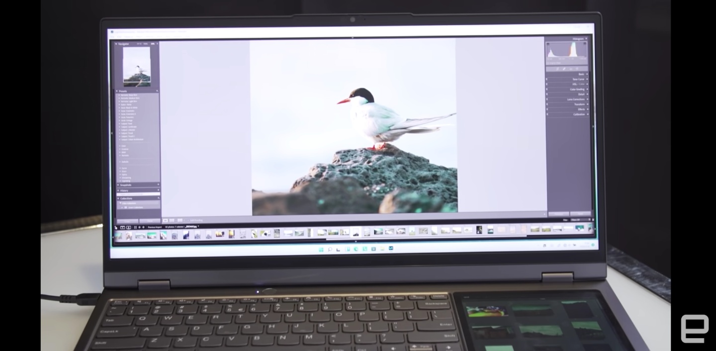 外型太特别!Lenovo 推出‘ ThinkBook Plus Gen3 ’键盘区右侧加了一块 8 吋萤幕 笔电变得好长? 内容图4 潮品文-大潮社旗下实时最新热点娱乐时尚数码等新闻资讯网站! 外型太特别!Lenovo 推出‘ ThinkBook Plus Gen3 ’键盘区右侧加了一块 8 吋萤幕 笔电变得好长?