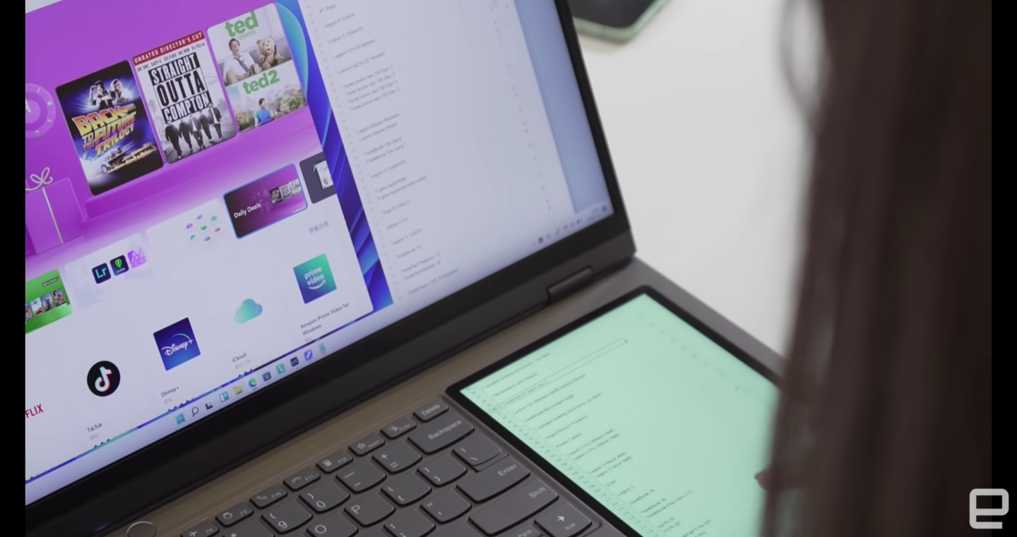 外型太特别!Lenovo 推出‘ ThinkBook Plus Gen3 ’键盘区右侧加了一块 8 吋萤幕 笔电变得好长? 内容图6 潮品文-大潮社旗下实时最新热点娱乐时尚数码等新闻资讯网站! 外型太特别!Lenovo 推出‘ ThinkBook Plus Gen3 ’键盘区右侧加了一块 8 吋萤幕 笔电变得好长?
