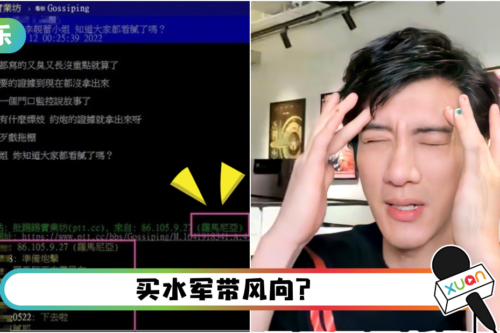 王力宏买水军被抓包了！ 网发文批评李靓蕾…IP地址却在罗马尼亚