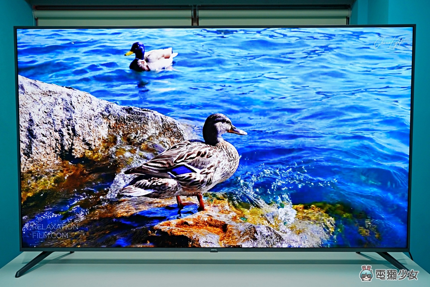 开箱｜‘ BenQ E75-730 追剧护眼智慧电视 ’DC 调光不闪屏 给你 4K HDR 真护眼大萤幕