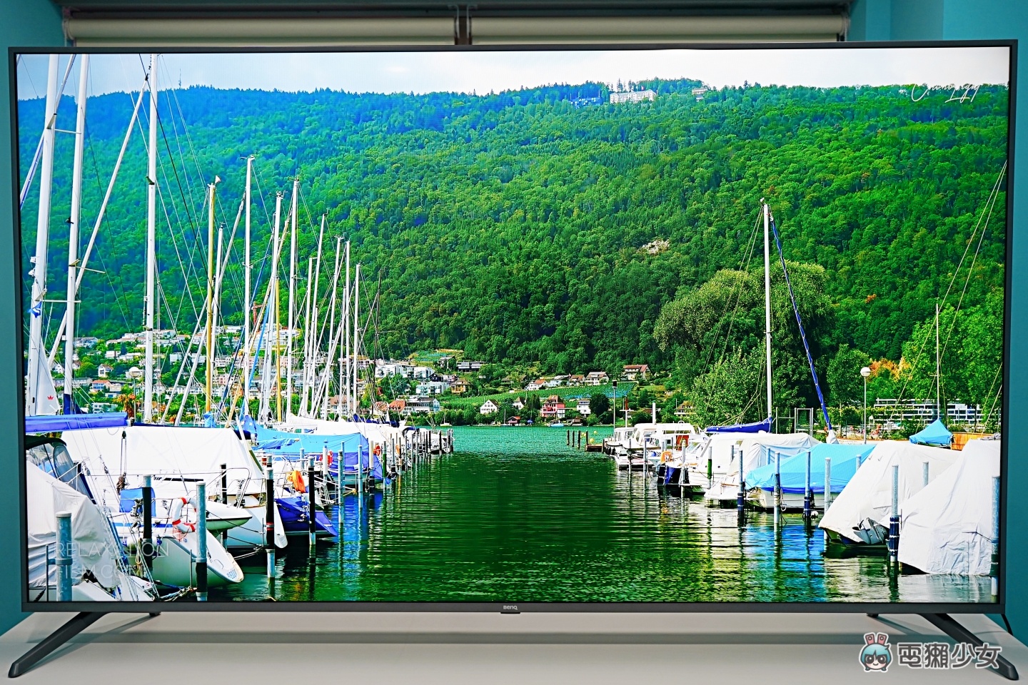 开箱｜‘ BenQ E75-730 追剧护眼智慧电视 ’DC 调光不闪屏 给你 4K HDR 真护眼大萤幕