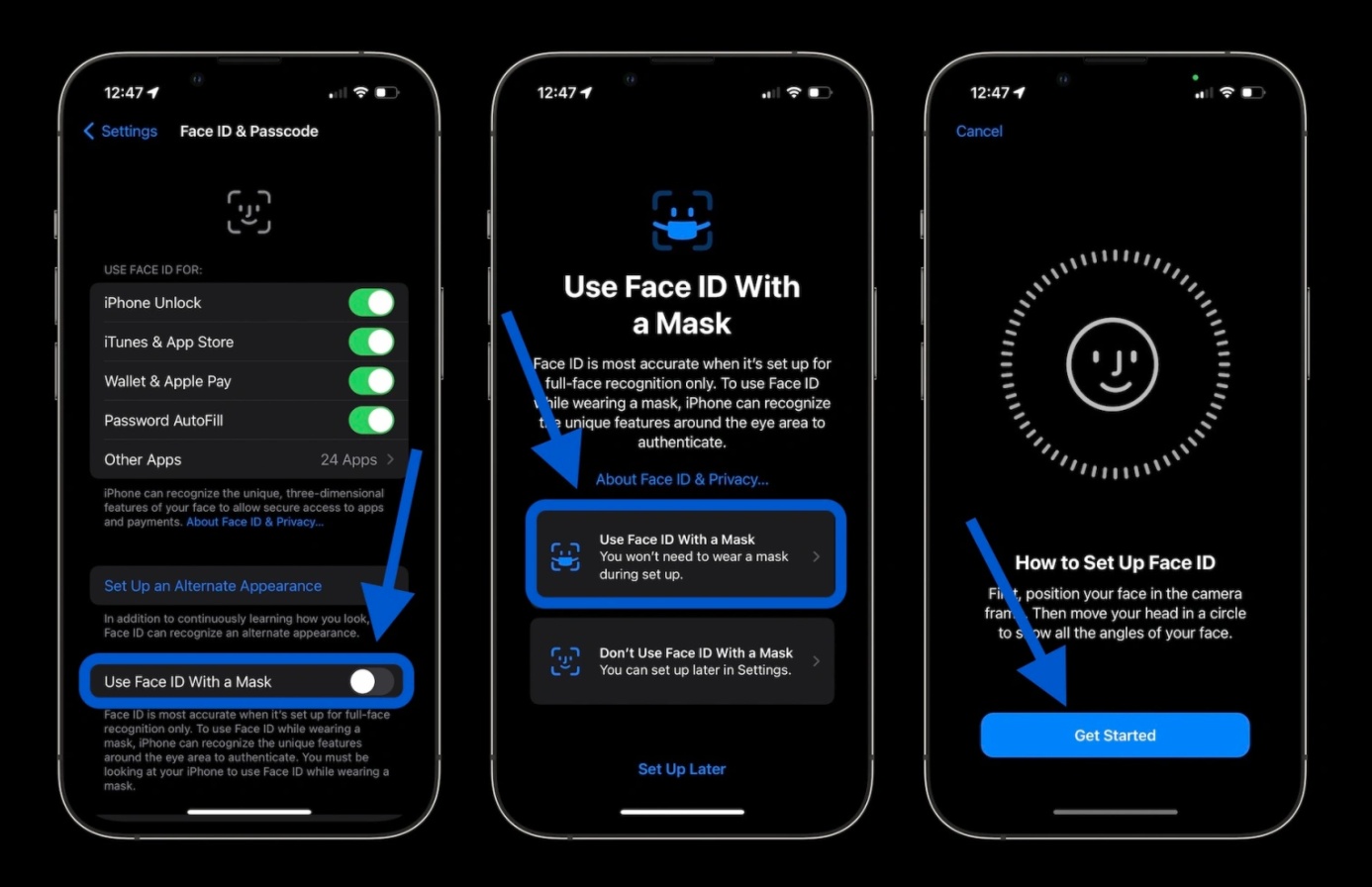 戴口罩也能直接解锁 iPhone!苹果 iOS 14.5 Beta 版测试不用 Apple Watch 也能解锁手机、使用 Apple Pay 内容图2 潮品文-大潮社旗下实时最新热点娱乐时尚数码等新闻资讯网站! 戴口罩也能直接解锁 iPhone!苹果 iOS 14.5 Beta 版测试不用 Apple Watch 也能解锁手机、使用 Apple Pay