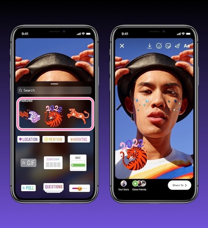 好可爱!‘ 虎年 ’特别款专属贴图 IG、FB 都可玩!新年拍照、拍限动快用它 内容图2 潮品文-大潮社旗下实时最新热点娱乐时尚数码等新闻资讯网站! 好可爱!‘ 虎年 ’特别款专属贴图 IG、FB 都可玩!新年拍照、拍限动快用它