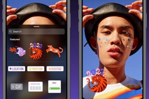 好可爱！‘ 虎年 ’特别款专属贴图 IG、FB 都可玩！新年拍照、拍限动快用它