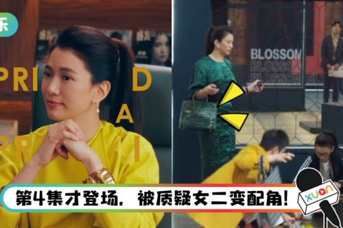 袁咏仪《盛装》贵气登场！ 手拿50万名牌包…被质疑带资进组