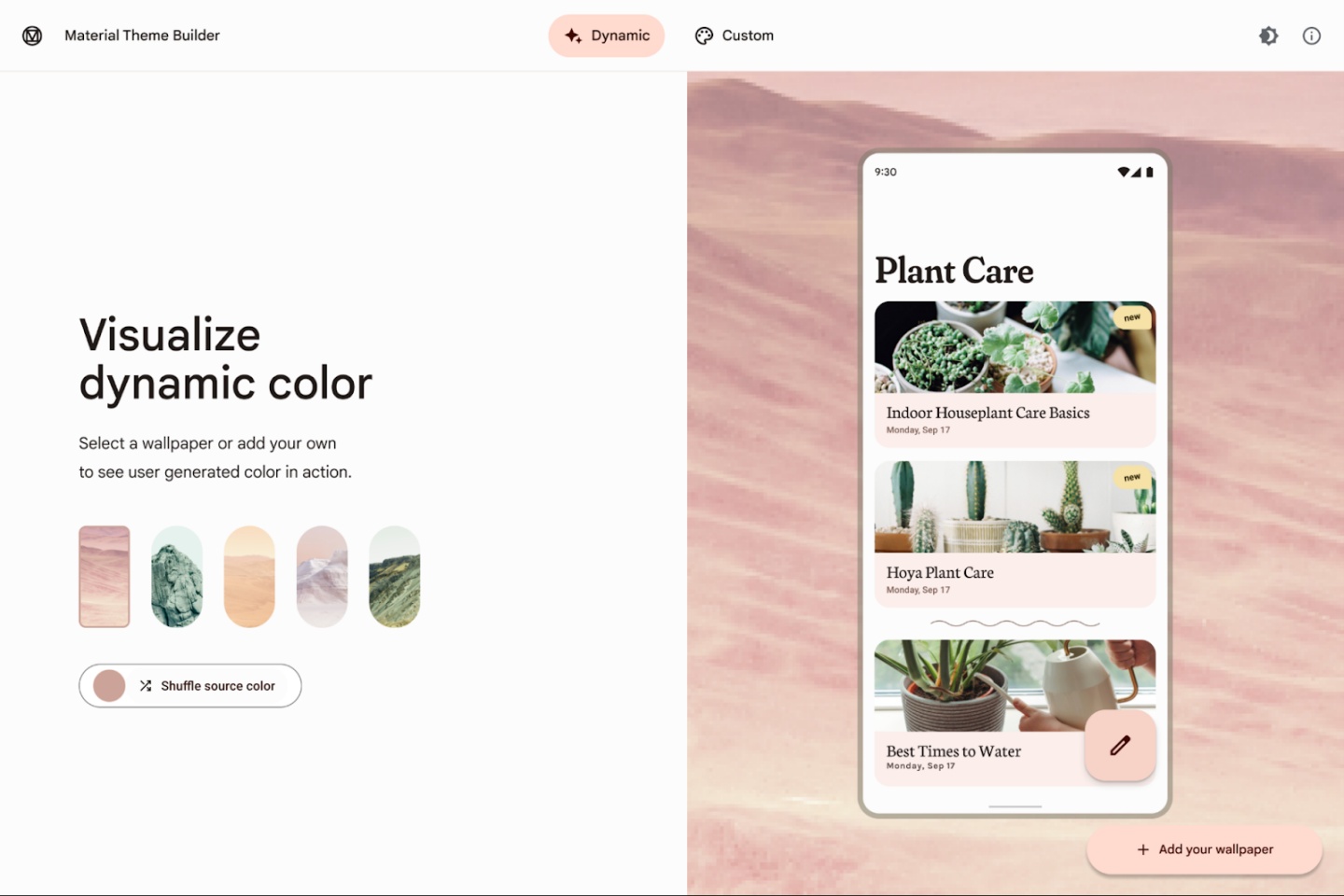 不再是亲生子限定!Google 开放 Android 12 的 Material You 给三星、小米、OPPO 等其他品牌 内容图1 潮品文-大潮社旗下实时最新热点娱乐时尚数码等新闻资讯网站! 不再是亲生子限定!Google 开放 Android 12 的 Material You 给三星、小米、OPPO 等其他品牌