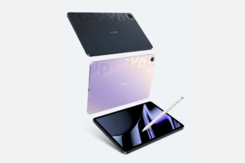 OPPO Pad 外观曝光！紫色机身超级美 将与 OPPO Find X5 系列一同在 2/24 发表会上亮相