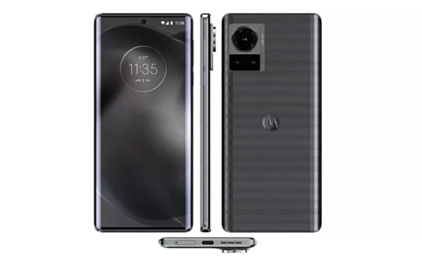 Motorola 新款旗舰机曝光！可能搭载 2 亿像素的相机 镜头模组超凸出 数码科技 图1张