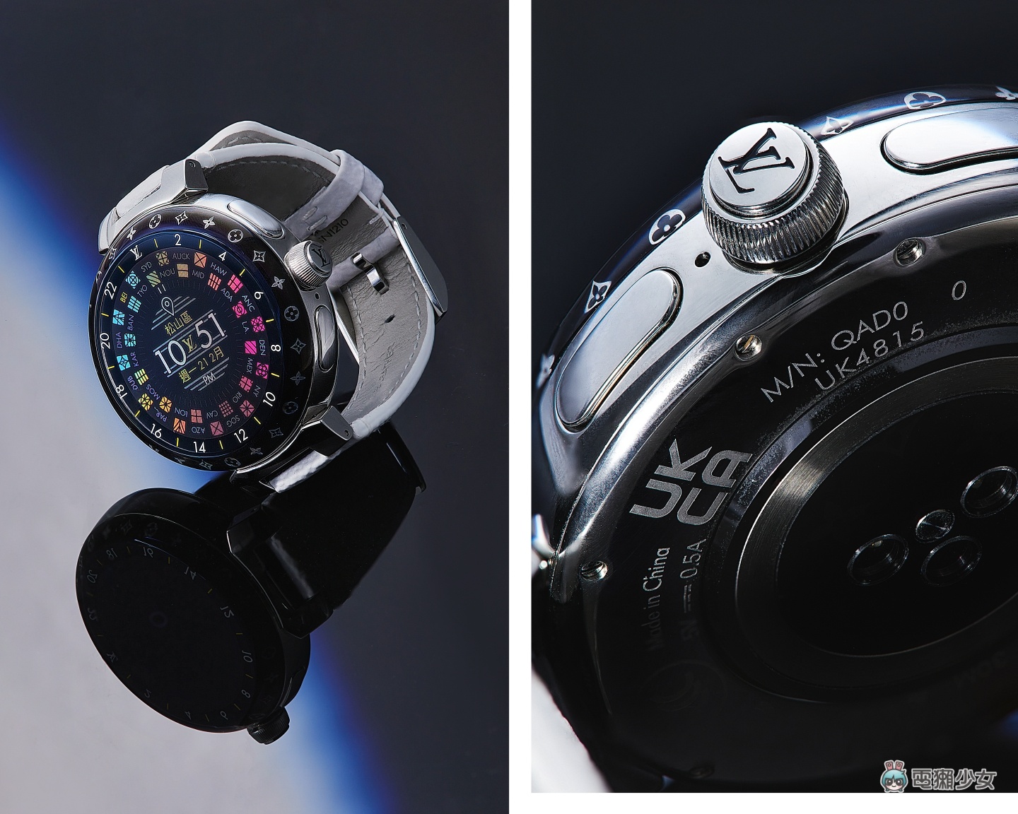 LV 智慧手表 Tambour Horizon Light Up 配备超奢华!把十几万戴在手上原来是这种感觉 内容图15 潮品文-大潮社旗下实时最新热点娱乐时尚数码等新闻资讯网站! LV 智慧手表 Tambour Horizon Light Up 配备超奢华!把十几万戴在手上原来是这种感觉