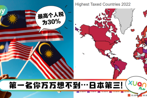 科普 | 世界上个人税收最高的10大地区！看了后觉得在马来西亚幸福多了！