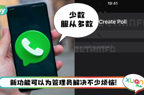 News I WhatsApp正开发新功能！用户可以在群组内发起投票！