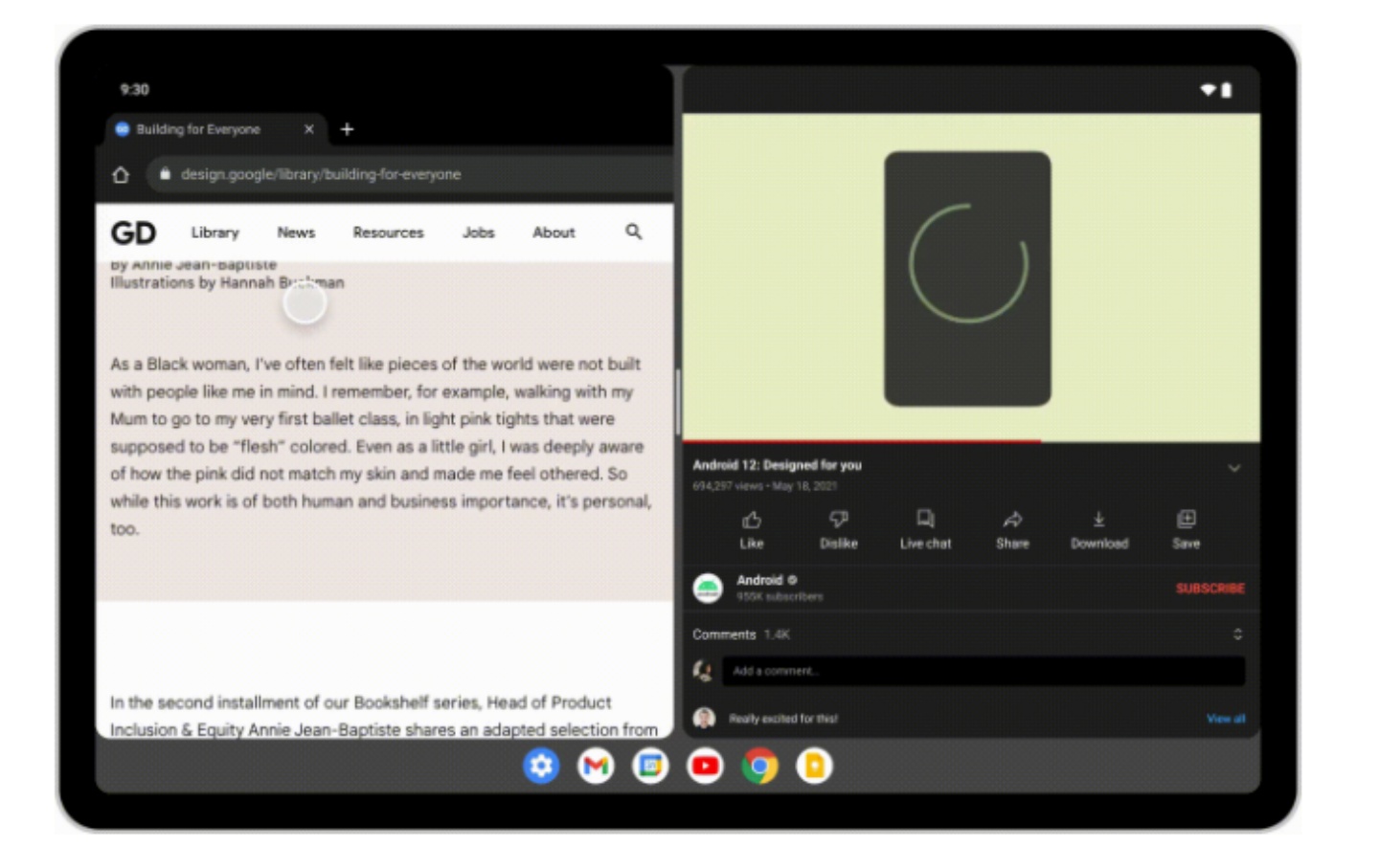 Google 释出全新 Android 12L 作业系统！让你的平板和折叠手机能做到更多事 数码科技 图4张
