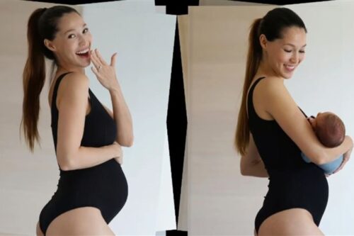 才刚拍完婚纱！Akemi生了混血宝宝　甜抱小孩晋升人母