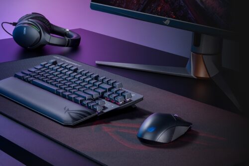 ROG 齐推四款电竞周边新品！包含鼠标、耳机、光轴键盘和机械式键盘