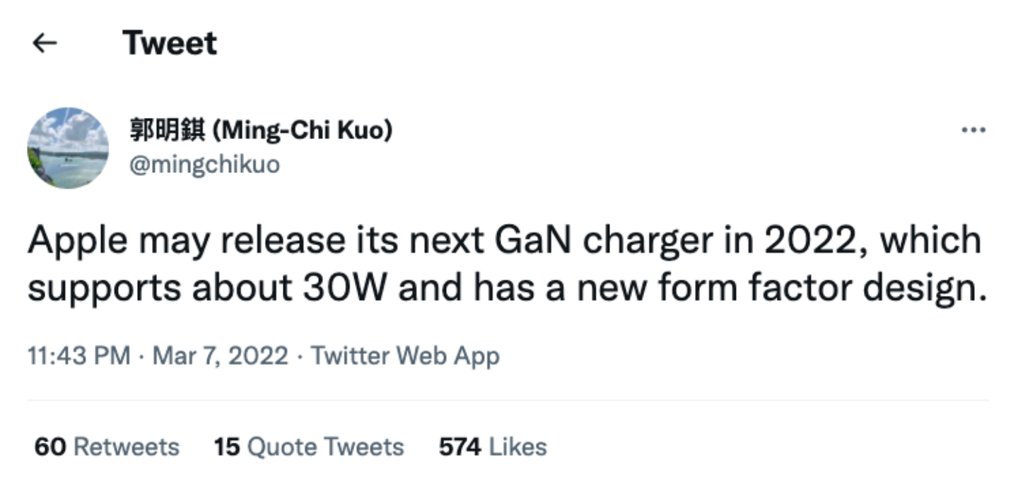 iPhone 新配件有望登场？外媒曝苹果可能会推出 35W 双孔的 USB-C 充电器 数码科技 图2张