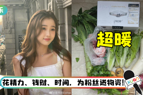 真双向奔赴！ 虞书欣为被困上海粉丝送物资…网惊赞：相当于救命了
