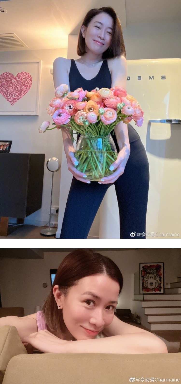 误将粉丝土味情话当真！ 佘诗曼的回应让全网笑疯 娱乐资讯 图1张