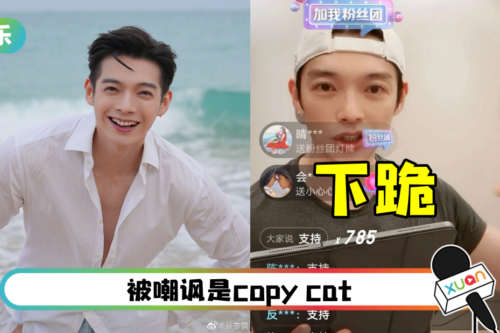 辰亦儒也直播健身！ 卑微下跪求网友：关注我吧