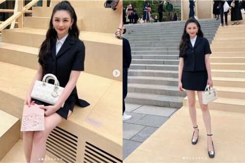 邱淑贞爱女进军南韩时尚圈!大露“雪白美腿”气势秒杀韩星