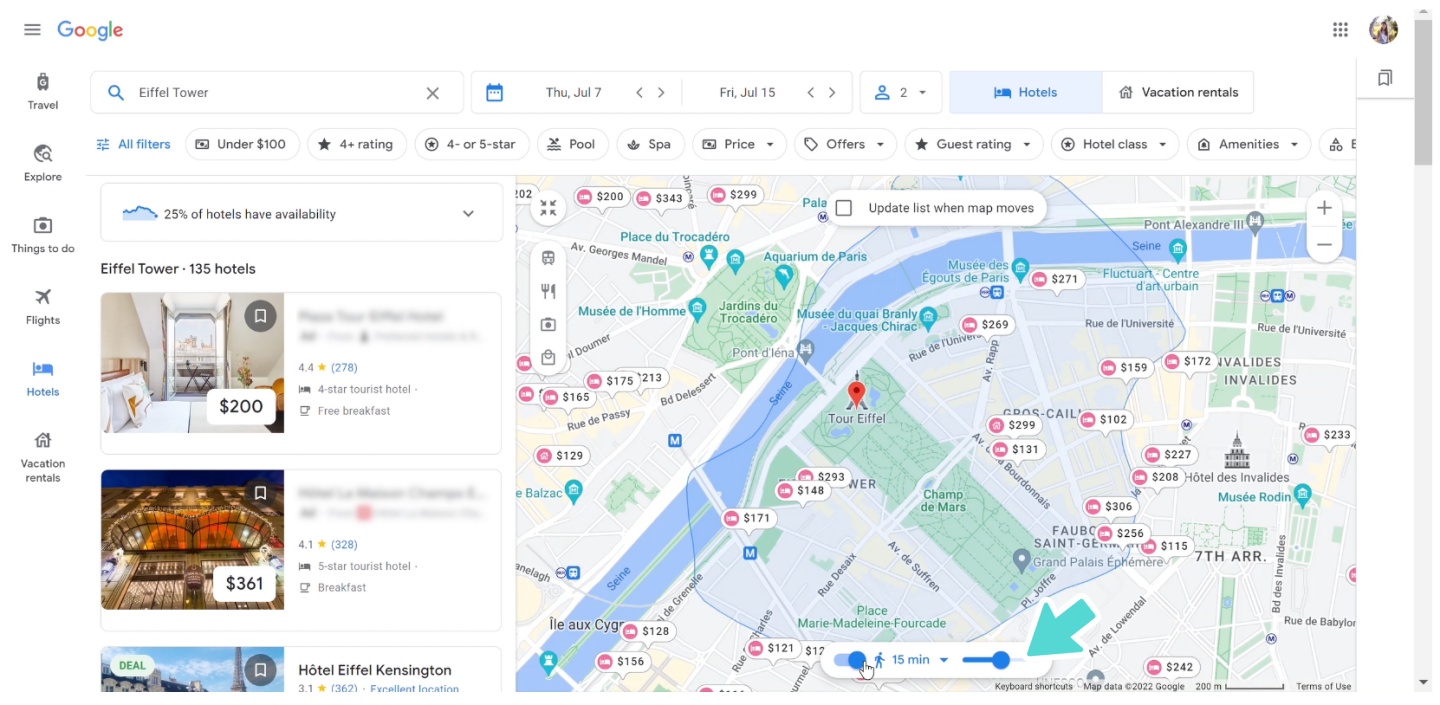 Google 旅游推出更新!找便宜机票更方便、还可轻松查询 15 分钟内就可走到的景点 内容图4 潮品文-大潮社旗下实时最新热点娱乐时尚数码等新闻资讯网站! Google 旅游推出更新!找便宜机票更方便、还可轻松查询 15 分钟内就可走到的景点