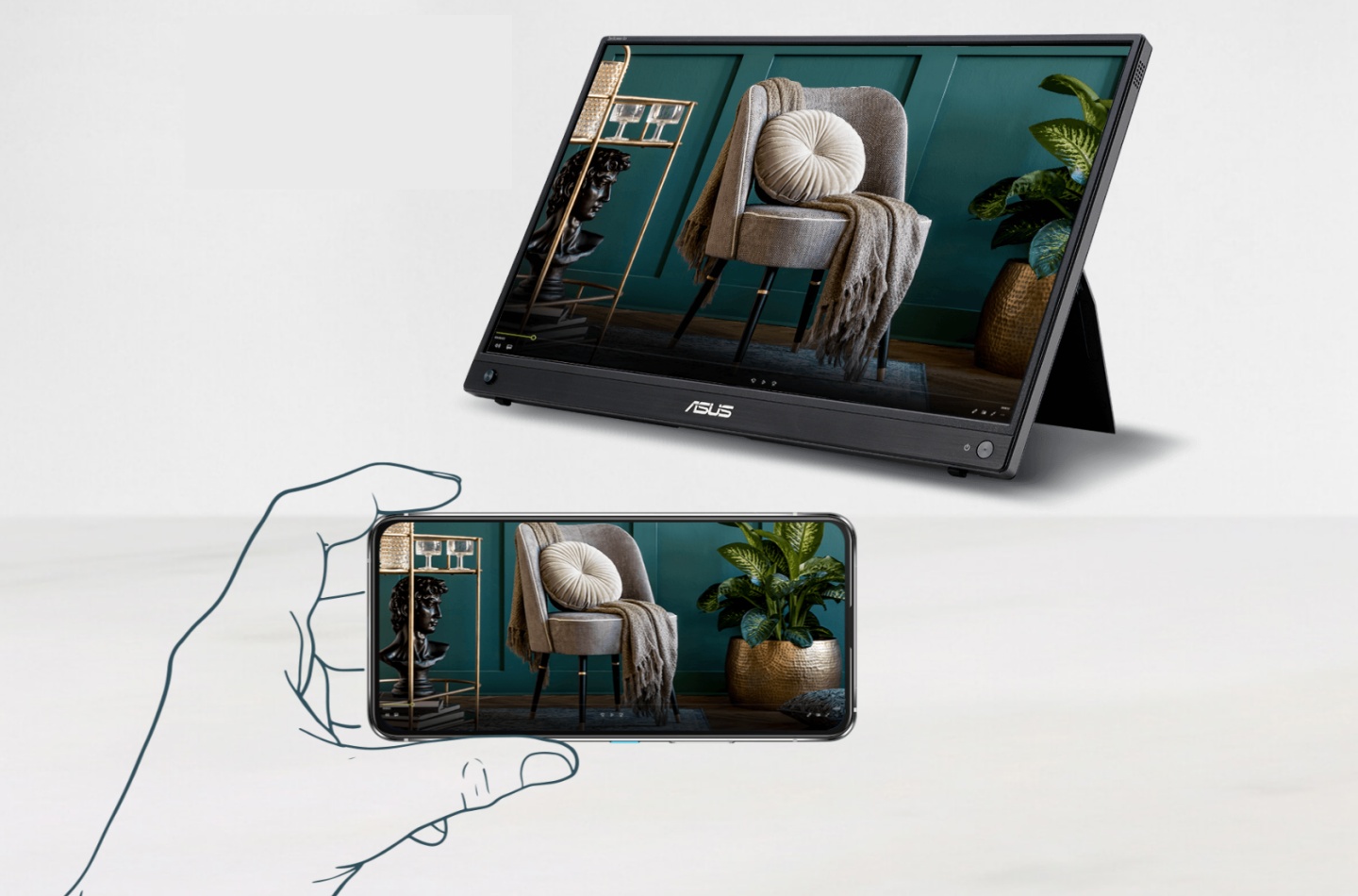华硕推出新款可携式萤幕 ASUS ZenScreen Go MB16AWP!最长可有 3.5 小时的观看时间 内容图2 潮品文-大潮社旗下实时最新热点娱乐时尚数码等新闻资讯网站! 华硕推出新款可携式萤幕 ASUS ZenScreen Go MB16AWP!最长可有 3.5 小时的观看时间