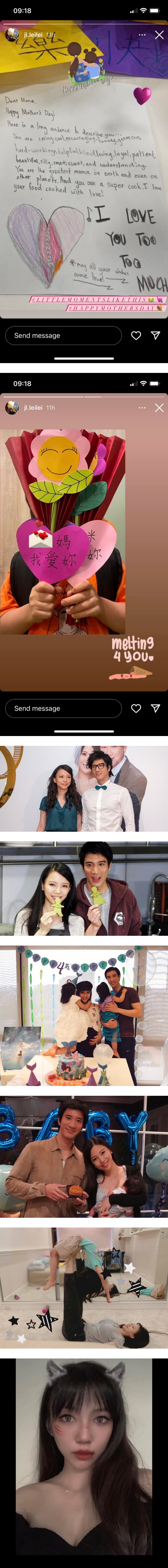 潜水3个月首发声！李靓蕾被子女赞是全世界最棒的妈妈 娱乐资讯 图2张