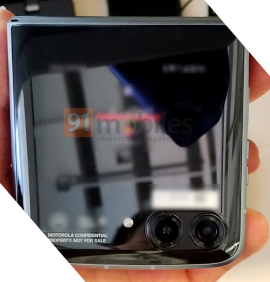 第三代 Motorola&nbsp;razr 折叠机外观曝光！标志性的下巴不见了，有望升级为双主镜头