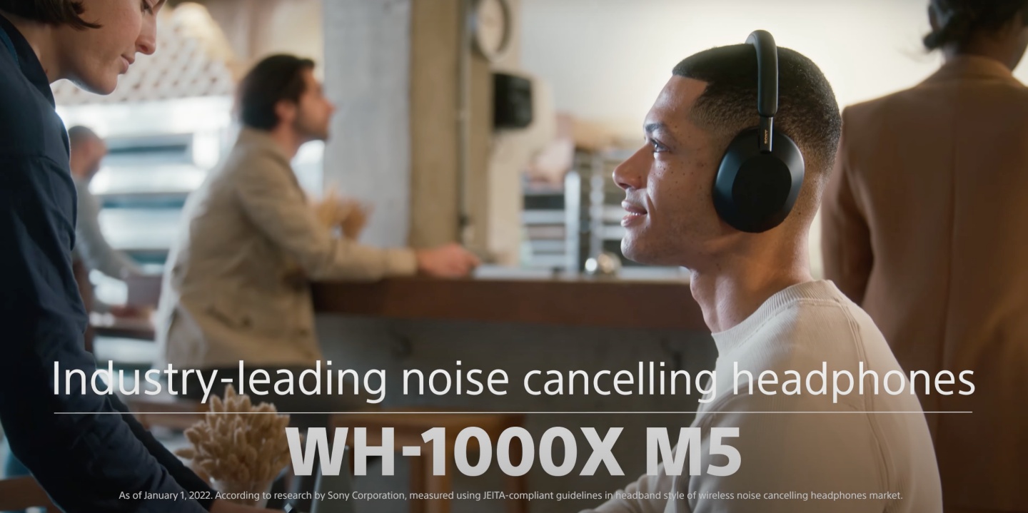 Sony WH-1000XM5 正式发表！采用全新设计，搭载两组晶片大幅提升降噪效果