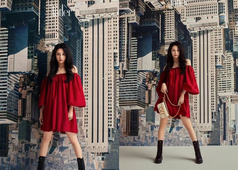 邱淑贞“超正爱女”登封面！张艺谋女儿也曝光　美貌被比下 时尚资讯 图5张