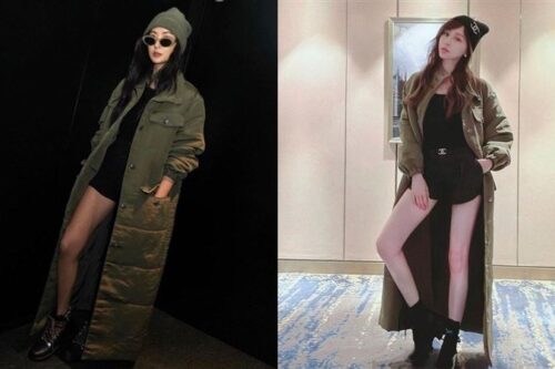 王心凌撞衫孙芸芸“28万大衣”　纤细美腿她胜出！网赞翻