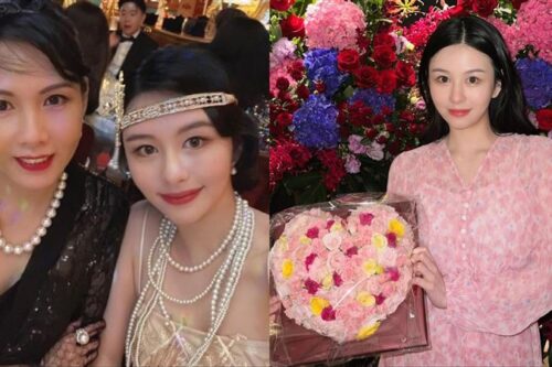 54岁邱淑贞庆生“最美星二代”沈月晒蛋糕照意外揭妈秘密