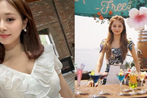 超狂！周子瑜IG连发自拍　丰满洋装洒爱心冲破120万赞