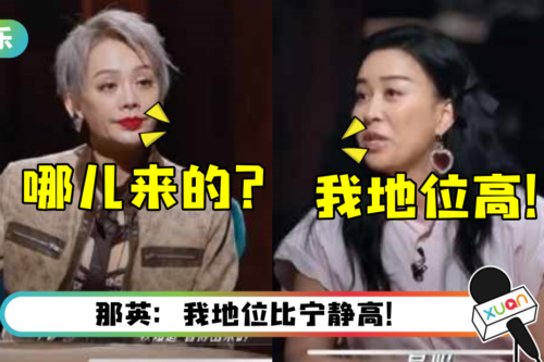 当那英碰上宁静…对话一个比一个冲！ 网兴奋呼：快打起来