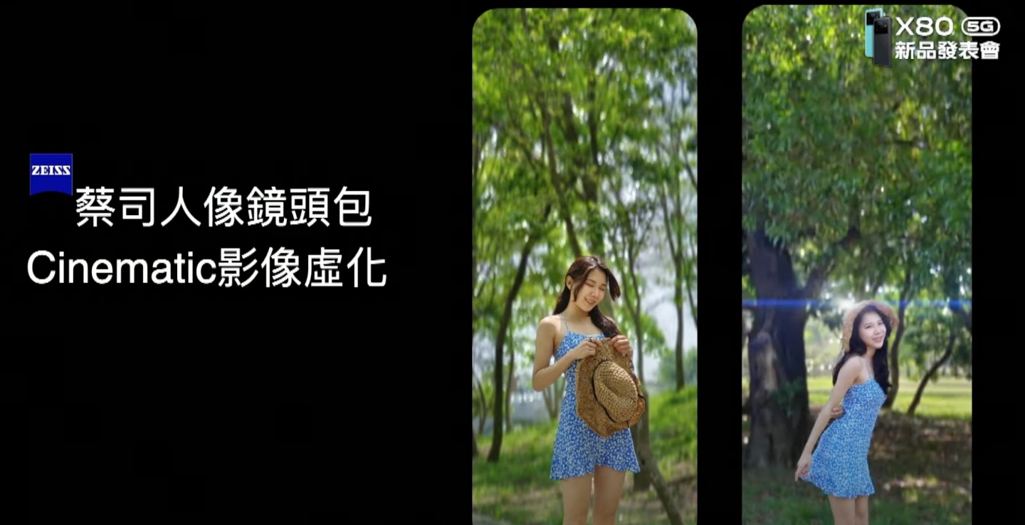 vivo 正式发表双晶片旗舰机 X80 5G！具有蔡司 T* 镀膜和电影级的拍摄效果，售价 NT$27,990 元 数码科技 图6张