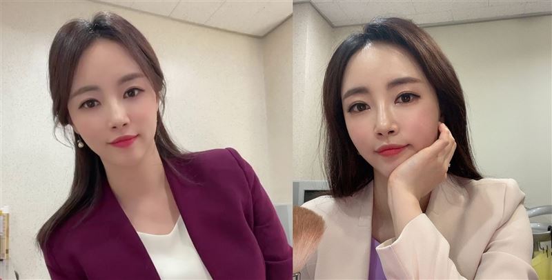 Andy的未婚妻仍是现役女主播。（图／翻摄自eunju_ana&nbsp;IG）