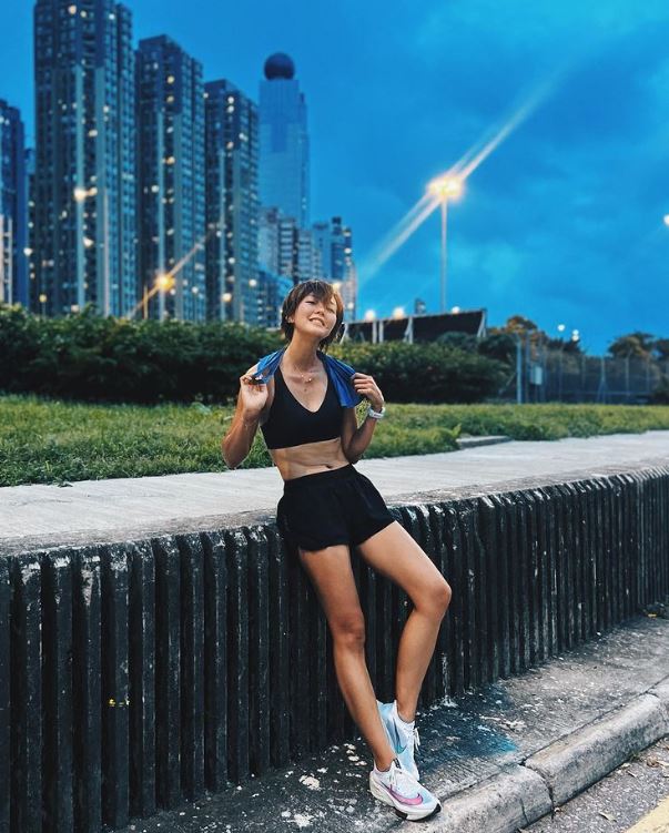 Tips I 洪永城太太梁诺妍产后成功瘦身，多吃“它”能有效减脂！ 更多热点 图9张